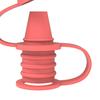 Food Grade Silicone Bottle Mouth Leak Proof Bottle Top Spout No Spill Flow Control Valve Water Bottle Top Spout Adapter Replacement