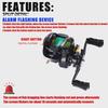 Digital Display Dual-Line Cup Sea Fishing Reel for Long-Distance Casting