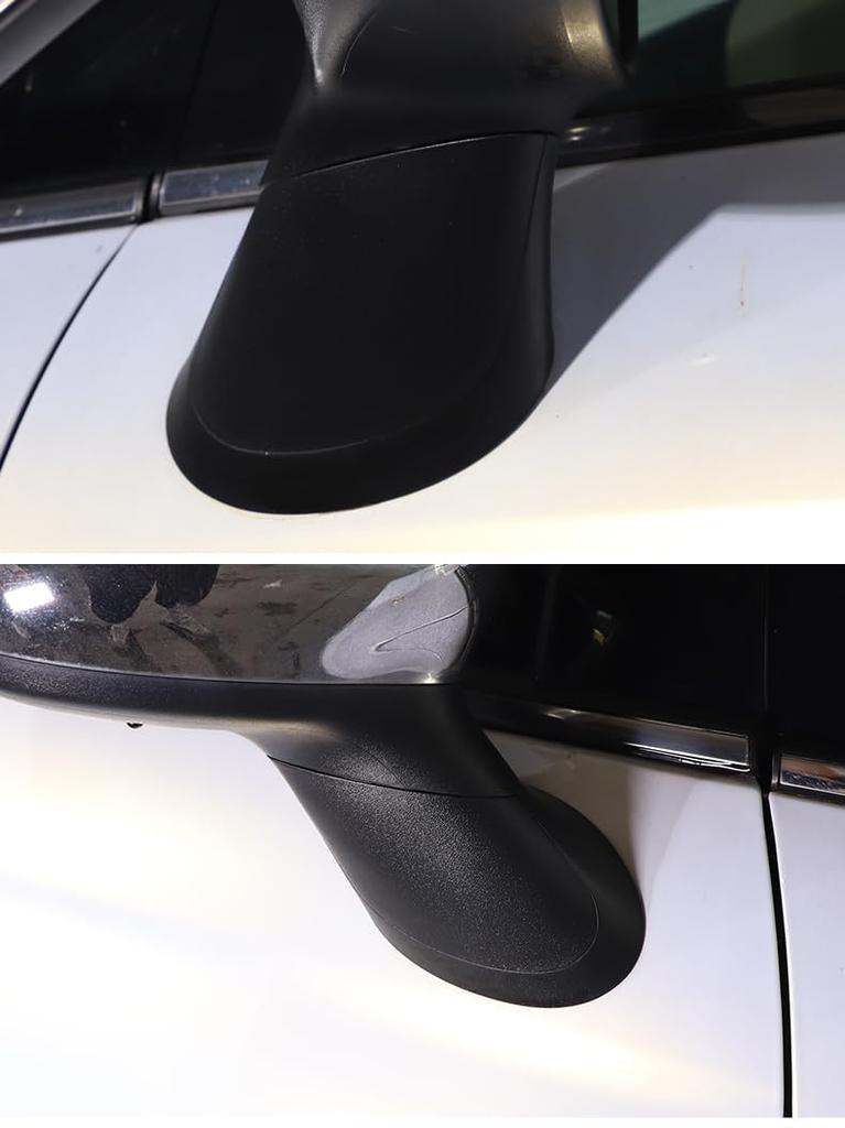 Hcilloend 735596884 Mirror Cover for Fiat 500 2010-2022 Mirror Bottom Cover Genuine Replacement Mirror