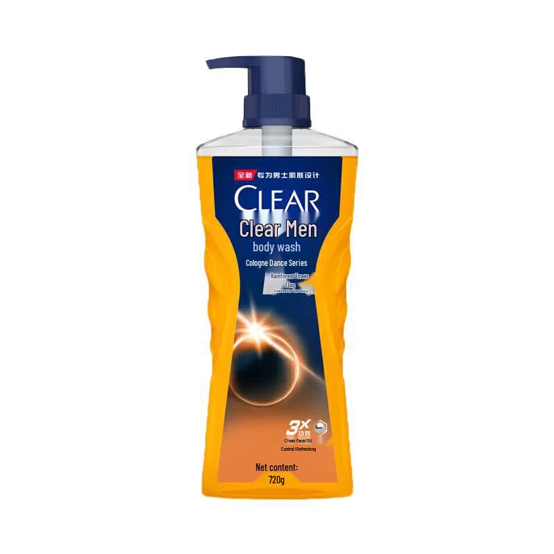 CLEAR Men Rainforest Secret Cologne Shower Gel