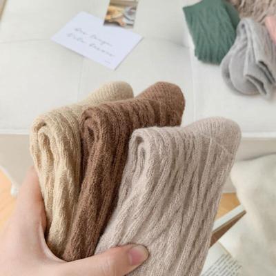 Soft Wool Twill Socks