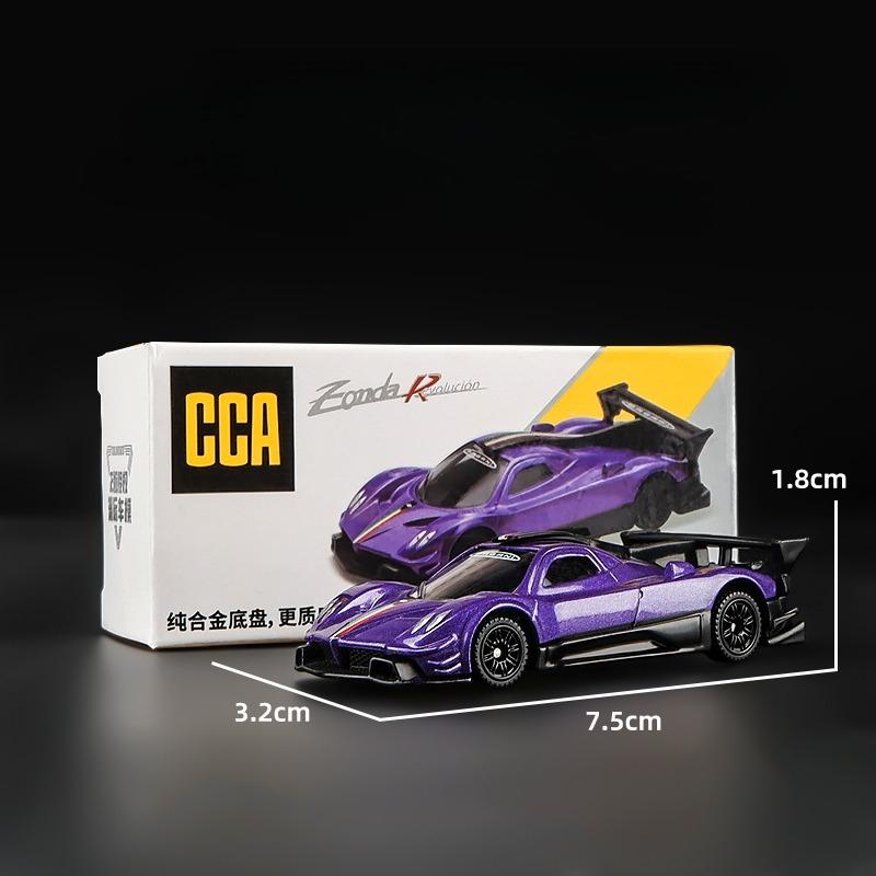 

CCA Diecast 1/64 Pagani Zonda Super Car Alloy Model Car Toy for Boys Birthday Gift Ornament for Collections Miniature Voiture