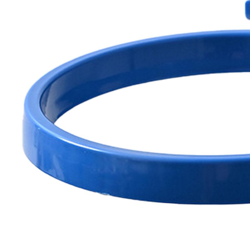 Soccer Ball Wall Mount Display Holder Plastic Football Storage Rack Basketball Supplies Blue