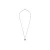 Gucci Square G Cross Pendant Sweater Chain Vintage Distressed Matte 925 Silver Necklace Unisex necklace 552768-J8400-0811