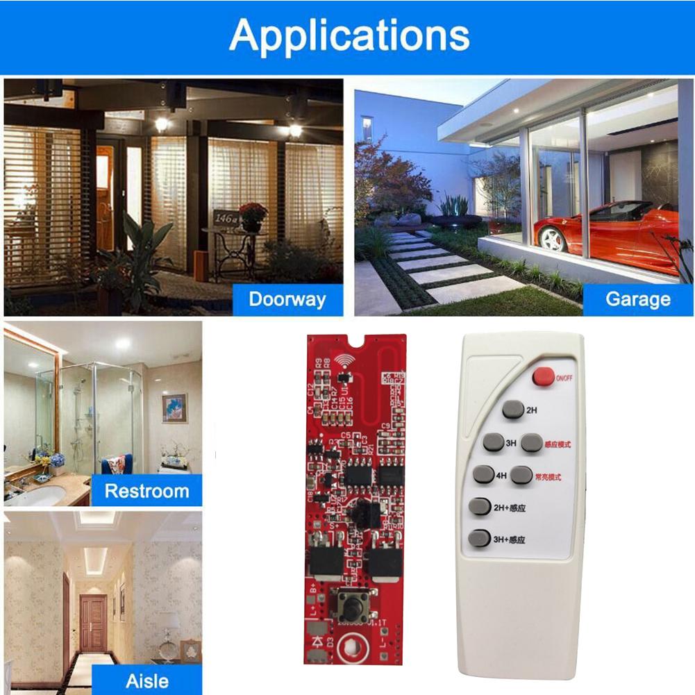 3.2V 3.7V Radar Sensor Module Human Induction LED Drive Panel Light Control Solar Induction Controller for Solar Power Equipment