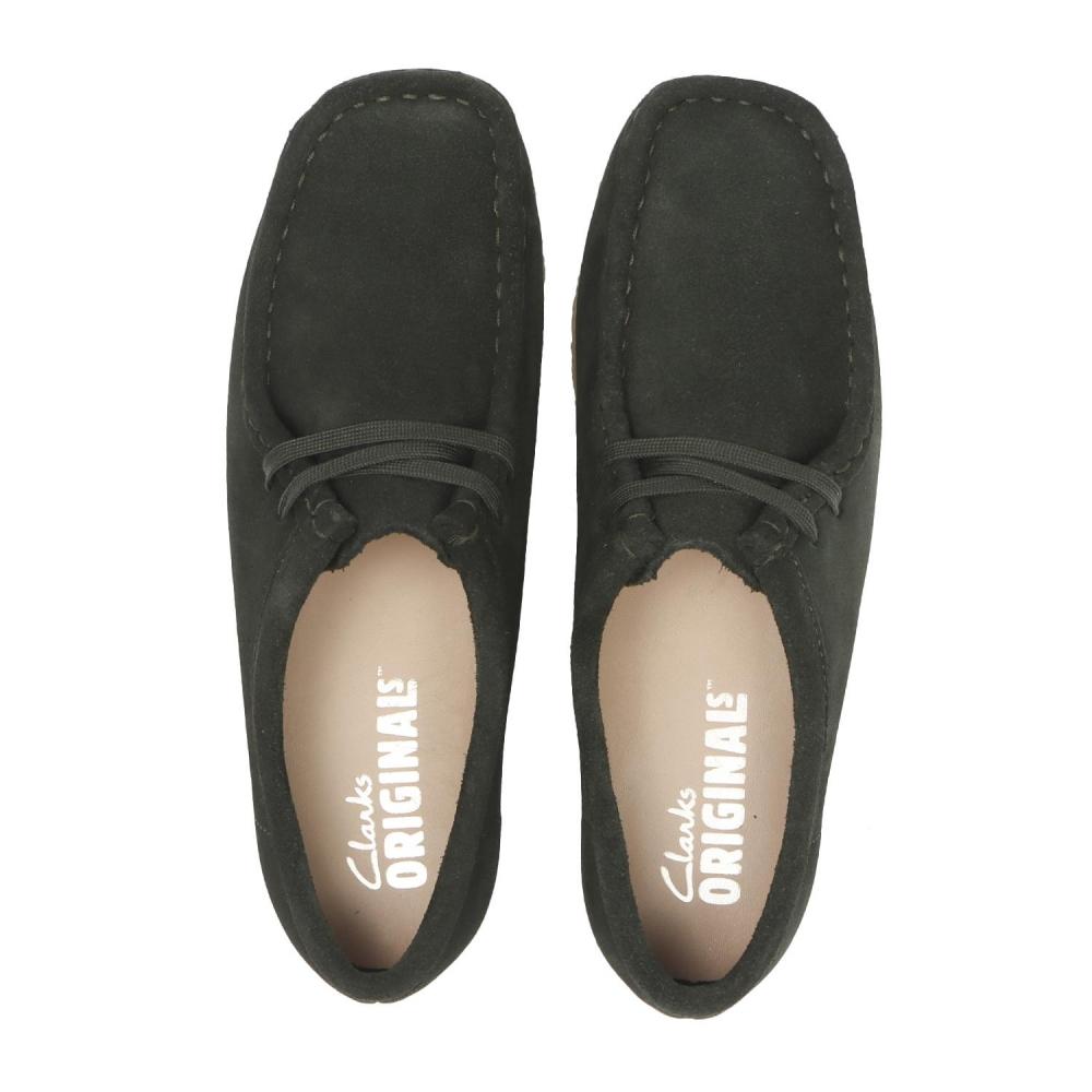 ClarkS W S Wallabee. 26179318 foreSt Grn Sde