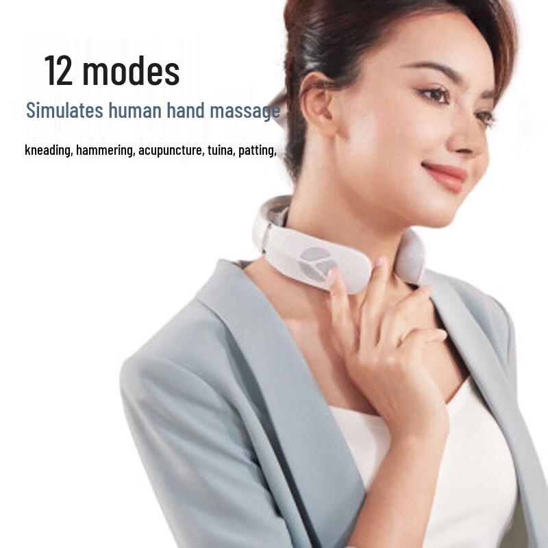 JeoyCosy Smart Rechargeable Neck Massager CN Plug (adapter Included)