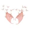 Cosplay Halloween False Ears Forest Butterfly Latex Ear Cuff Jewelry Halloween Elf Ears  Dress Up