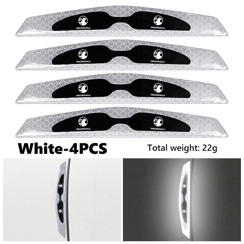 

4pcs Car Door Side Anti-collision Strip Decorative Guard Plate For Vauxhall VXR8 Vivaro Corsa Insignia Tigra Zafira Astra