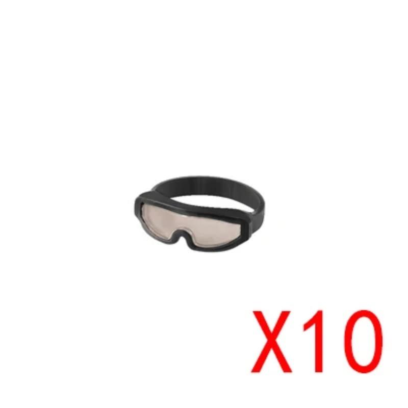 

Аксессуары для строительных блоков Второй мировой войны Фигурка Солдат Советская армия Шлем Игрушка Шляпа Мини-кирпичик Очки Плащ Бахрома Пояс Подарок Игрушки K048