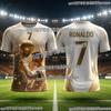 Fashion Ronaldo Adult Football Jersey Comfortable Breathable Quick Dry Soccer T Shirt For Men Women Training And Street Wear