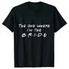 Friends Wedding Party T Shirt Y2K Team Bride Squad Tribe Shirt Bachelorette Hen Party Tees  Cheap  Clothing with Free Shipping