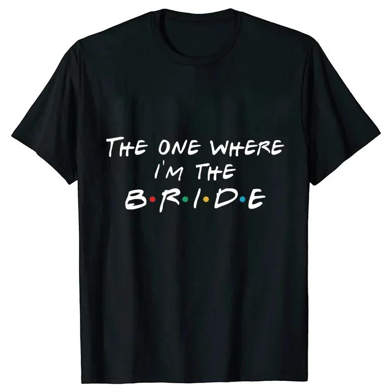 Friends Wedding Party T Shirt Y2K Team Bride Squad Tribe Shirt Bachelorette Hen Party Tees  Cheap  Clothing with Free Shipping