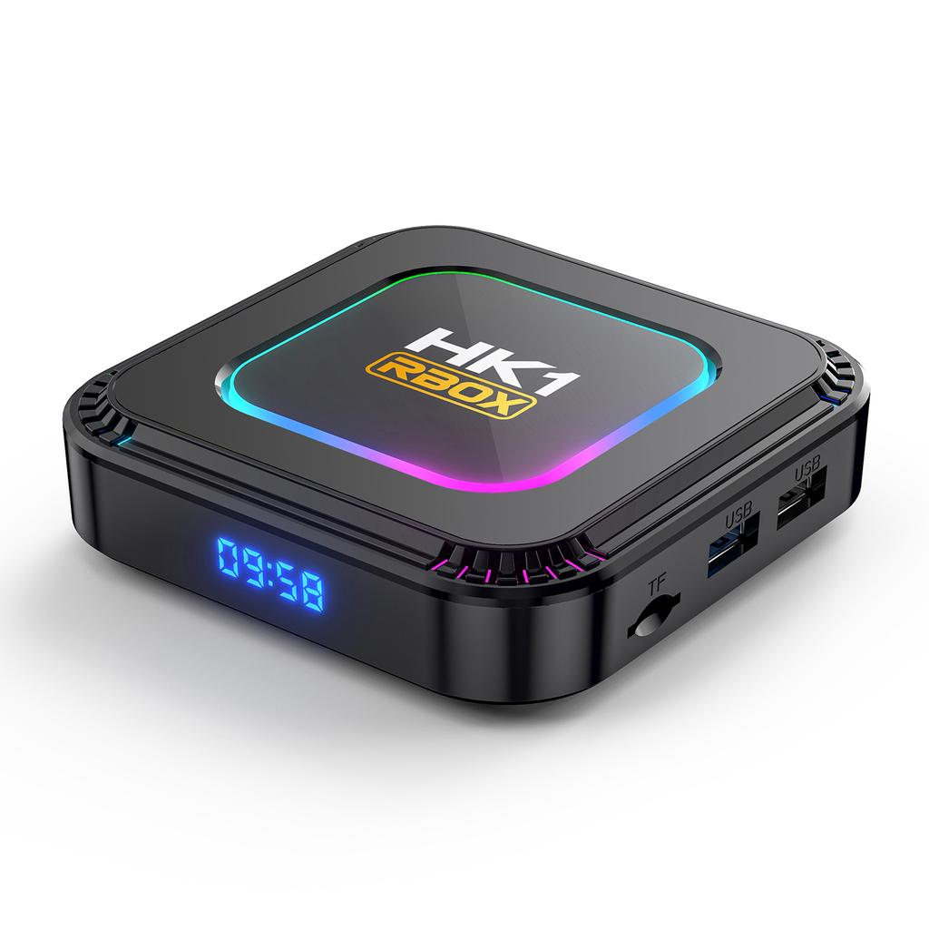 HK1 RBOX K8 Android 13.0 Smart TV Box RK3528 Quad-core UHD 4K Media Player H.265 Decoding HDR10+
