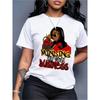 Europäische Größe Trendiges schickes Grafik-T-Shirt „Minding My Own Business“ | Perfekt für Zuhause, Ausflüge oder Geschenke | Ideal für Weihnachten, Valentinstag