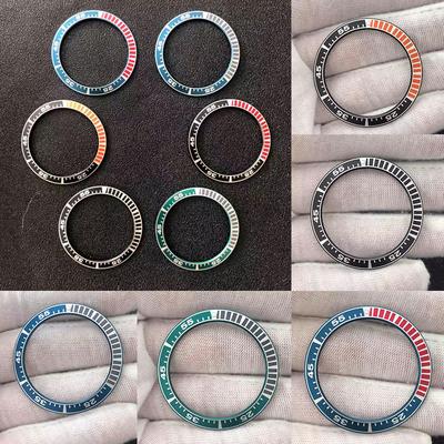 Aluminum Ring Mouth Watch Case Outer Ring Watch Accessories Digital Stripe Watch Bezel