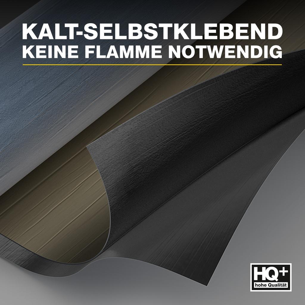 IsolBau Self-Adhesive Bituminous Membrane Dachbahn KSK 5m² RAL 7013