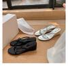 High-heeled Shoes with Thin Straps and Flip-flops for Women