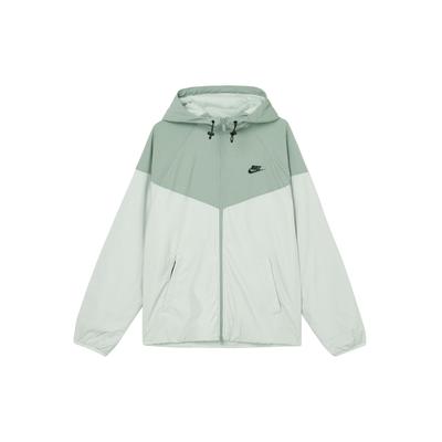 Veste Décontractée Zippée à Capuche Windrunner Colorblock Homme Vestes Vert Mica FB8619-330