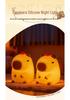 Capybara Silicone Night Light - Tap-Activated Cute Bedside Desk Lamp
