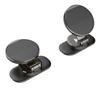 Foldable magnetic car smartphone holder for dashboard - gray