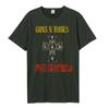 Guns N Roses Appetite For Destruction Amplified Vintage Charcoal T Shirt