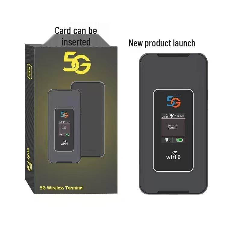 

5G Dual-Band Portable WiFi6 Travel Router with SIM Slot 1000