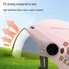 Certified Children's Cute Motorcycle and Electric Scooter Helmet - All-Season, Half Helmet for Summer Use