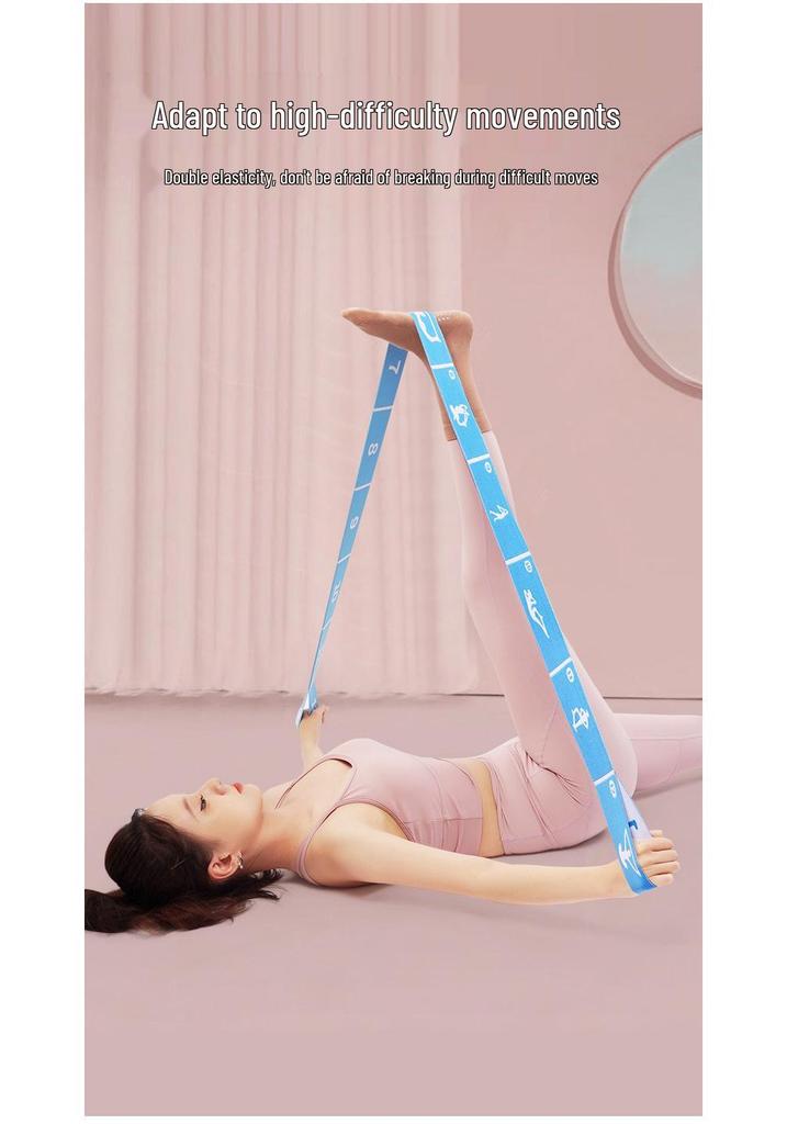 Children's Dance Stretch Band with 12 Grids - Yoga Resistance Training