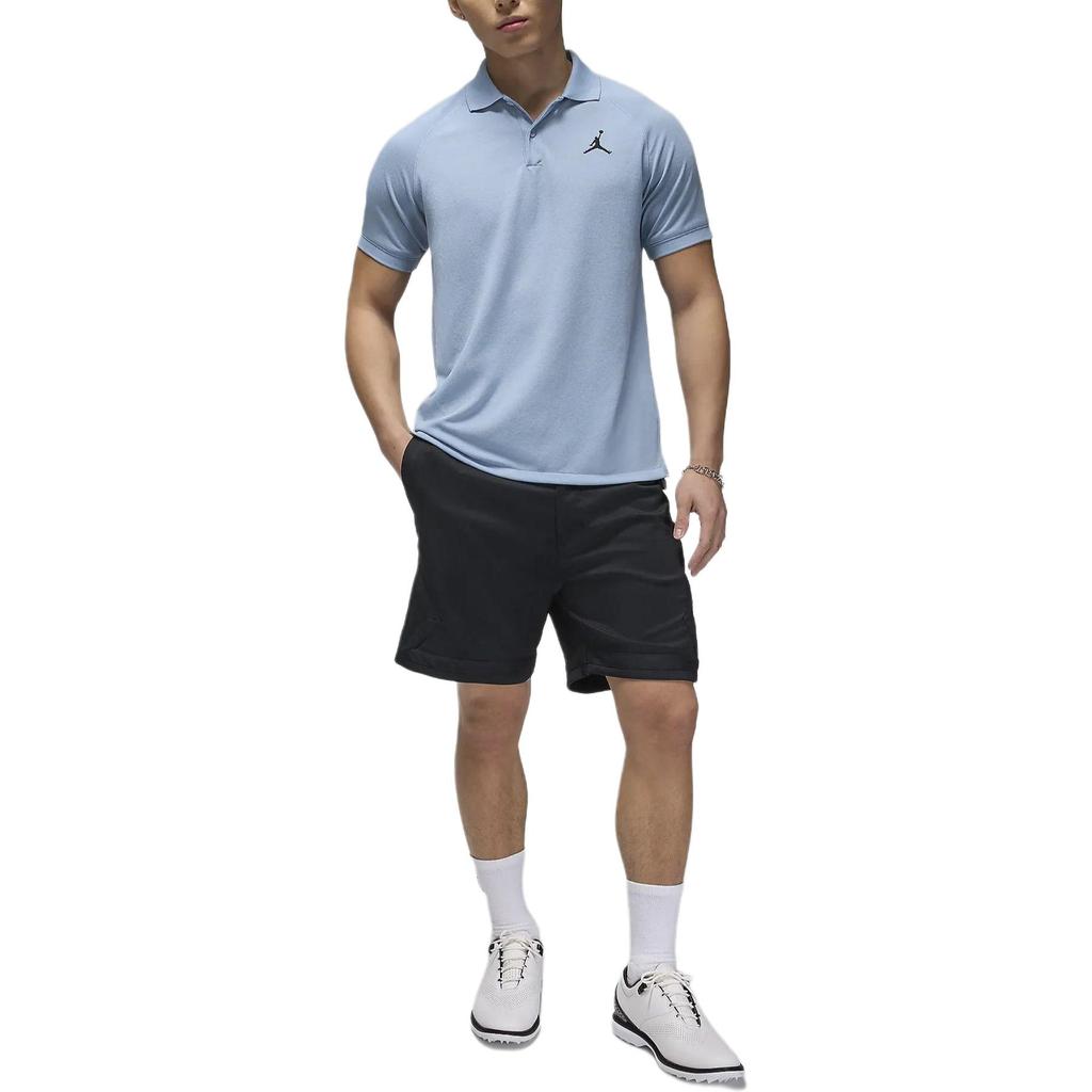 New Jordan Dri FIT Polo Shirt Men's Blue Gray DZ0541-436