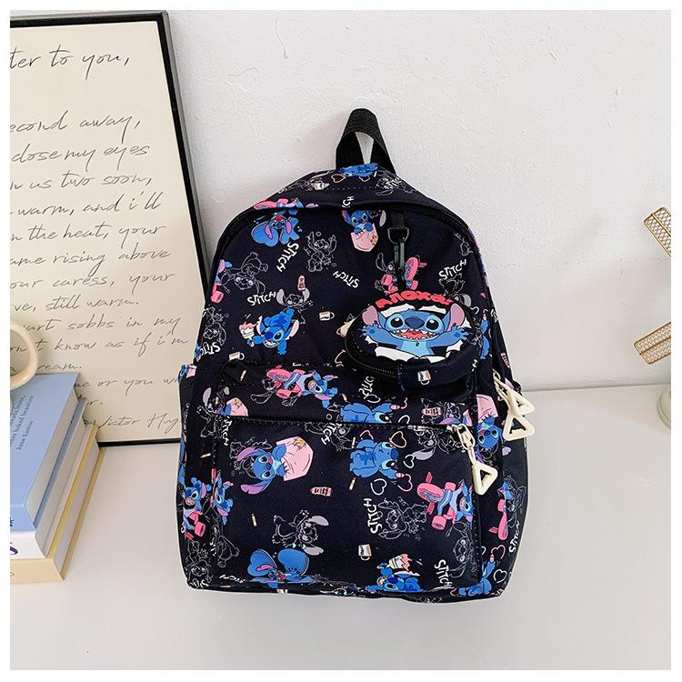 Kindergarten Primary School Students Schoolbag Cartoon Animation Foreign Style Printing Boys And Girls Backpack Children'S Backpack
