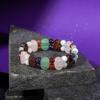 Cancer Bracelet Amethyst, Moonstone, Tiger Eye, Red Agate, Rose Quartz, Green Aventurine