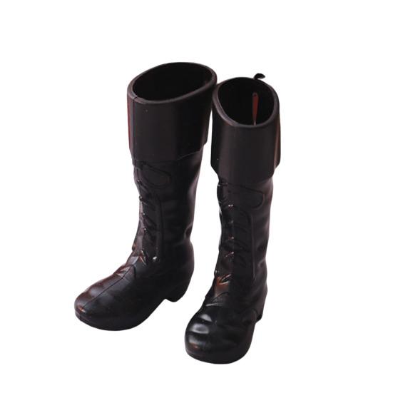 

1 пара мини-ботинок милые декоративные ПВХ 1:12 Миниатюрных резиновых сапог Аксессуары для кукольного домика Реквизит для сцены чёрный