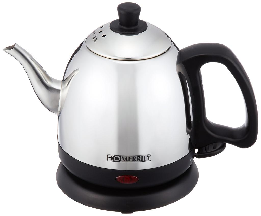 Shintsukoki Homely Stainless Steel Electric Drip Kettle 2 0.8L NHM-9617