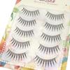 Saeda Ayare Ray 02 Fine Pointed Tail False Eyelashes - Japanese Cluster Style, Sakura Girl, Transparent Band