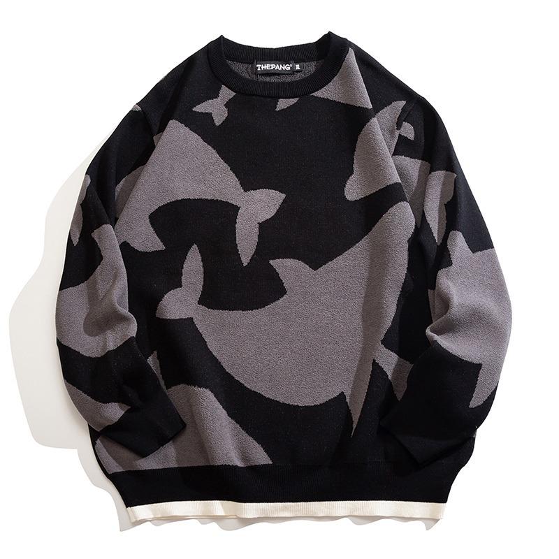 

Men s Plus Size Sweater Sweater Soft Quality Fabric Round Neck Design Loose Casual Sports Long Sleeve Knit Sweater XL