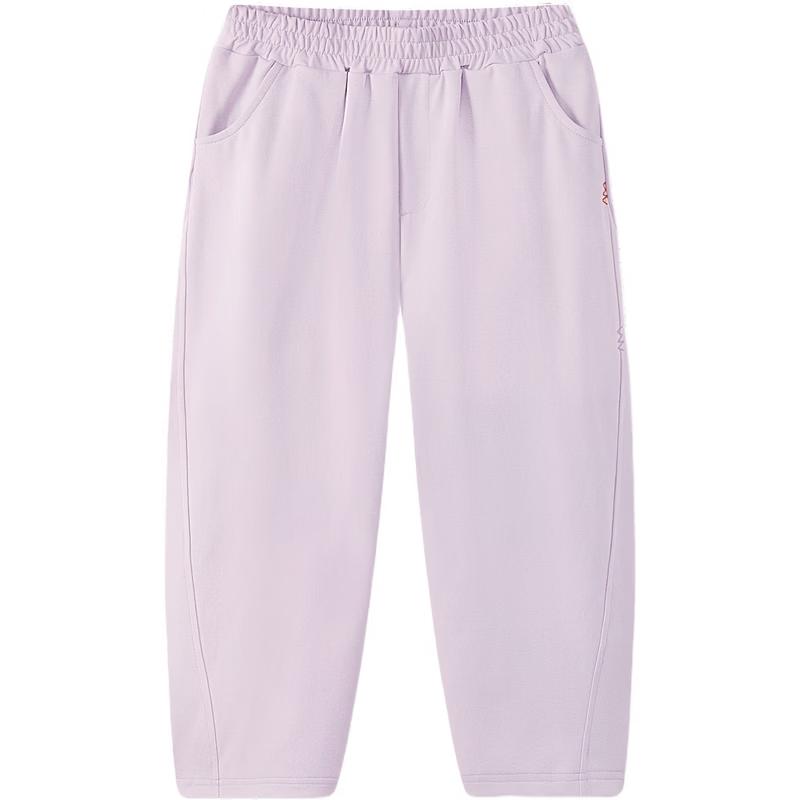 MQD Boys  Academy Style Sports Knit Pants 120 светло-фиолетовый