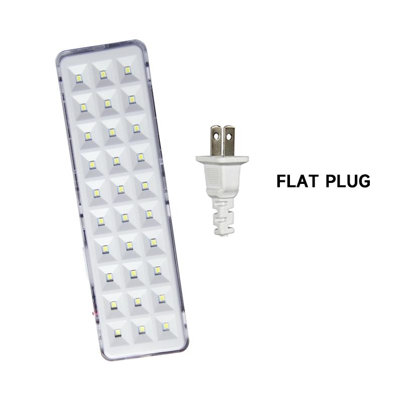 30 60 90 LED Emergency Lights 2Modes Fire Fighting Lamp Wall-mounted Rechargeable Bulb Outdoor Camping Lights for Power Outage