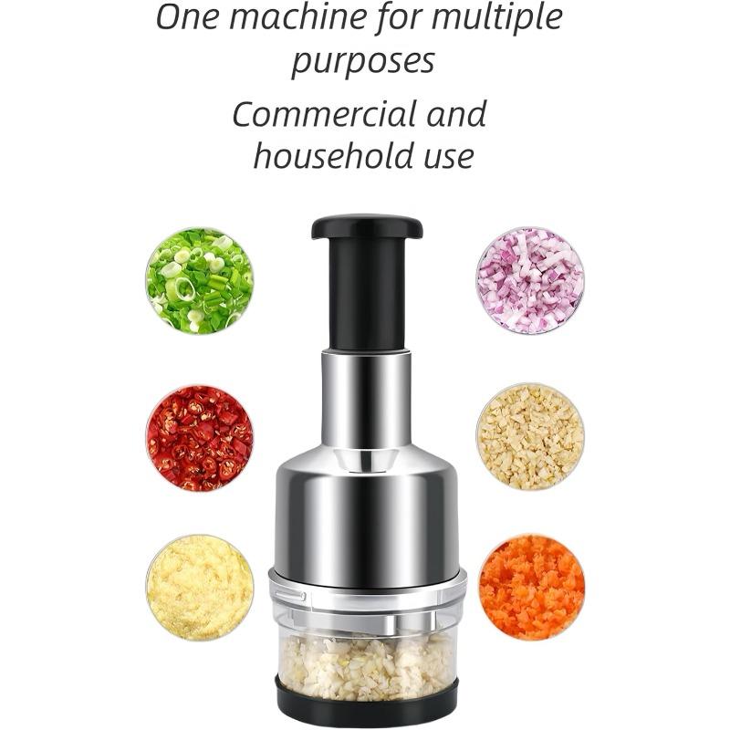 New Manual Hand Chopper Garlic Chopper Vegetable Slicer Mini Mincer Crusher for Garlic Ginger Herb Nut Kitchen Tools