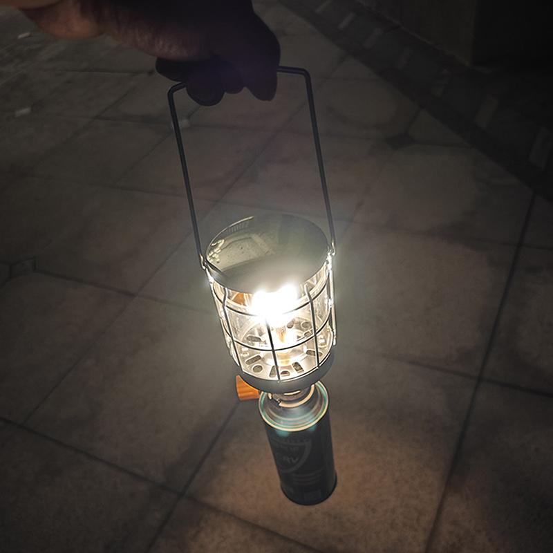 Mini Gas Lamp Outdoor Camping Gas Lantern Gas Light Hanging Lamp Tent Lamp For Night Fishing Camping Picnic Backpacking