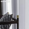 1 Stück NAPEARL Moderner Weicher Tüll Transparent Vorhang Einfarbige Fensterabschirmung für Wohnzimmer Schlafzimmer Heimdekoration