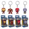 Idea Marvel Funko Pop Avenger Hulk Iron Man Keychain Figure Backpack Pendant