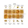 970Pcs Jewelry Making Sets Jump Rings Eye Pins Lobster Clasp Charm Connectors Earring Hooks For DIY Jewelry Making Supplies Kits