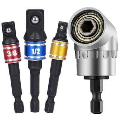 105 Degree Turning Electric Drill Tool Accessories Hexagonal Shank Conversion Square Head Extension Rod