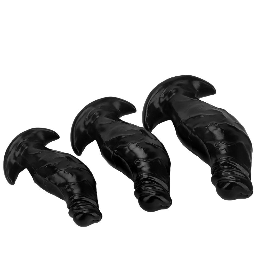 Duże Miękkie Dildo PVC Fisting Smocza Głowa Korek do Pupy Masturbator Dilator Analny Zabawka Seksualna dla Dorosłych Duży Dildo Strap-on Penis