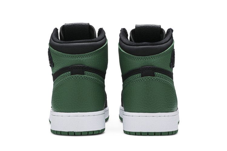 Jordan 1 Retro Vysoká Borově Zelená Černá (GS)