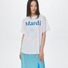 [mardimercredi] T-SHIRT FLOWERMARDI DUO_WHITE BLUE