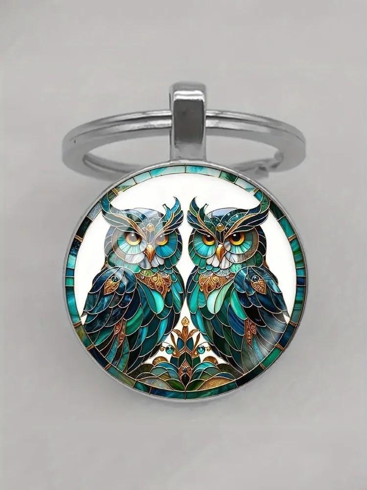 Κονκάρδα Χρόνου Κρεμαστό Κλειδοθήκης με πολύτιμο λίθο Διασυνοριακά Αξεσουάρ Μεταλλικό Κλειδοθήκη