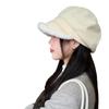 Women S Winter Octagonal Hat Large Brim Fashion Versatile Japanese Style