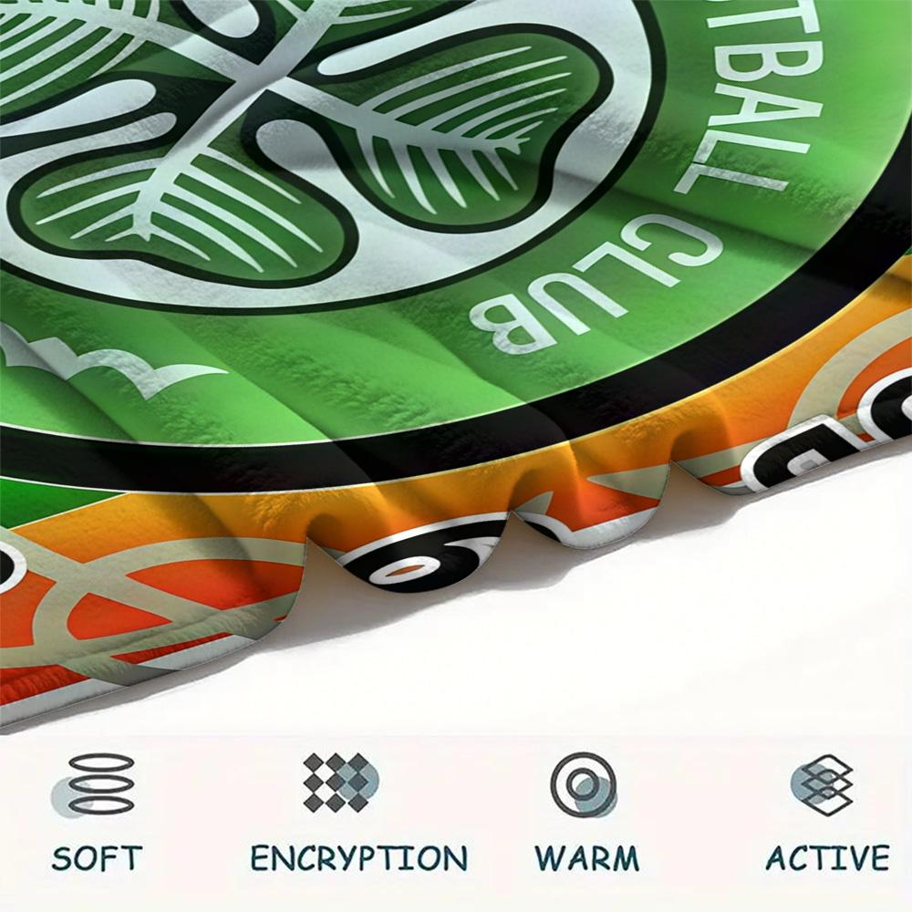 Couverture Flottante Celtic Football Club, Haute qualité Confortable pour Toutes les Saisons, Décoration Intérieure, Chaleur et Confort